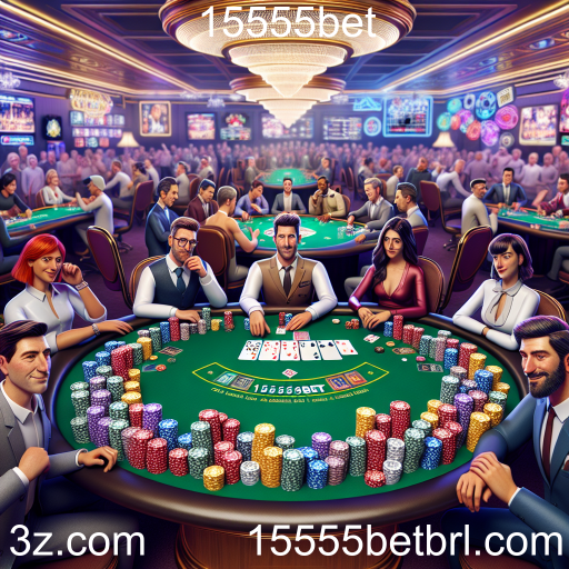 Descubra o Mundo do Pôquer no 15555bet
